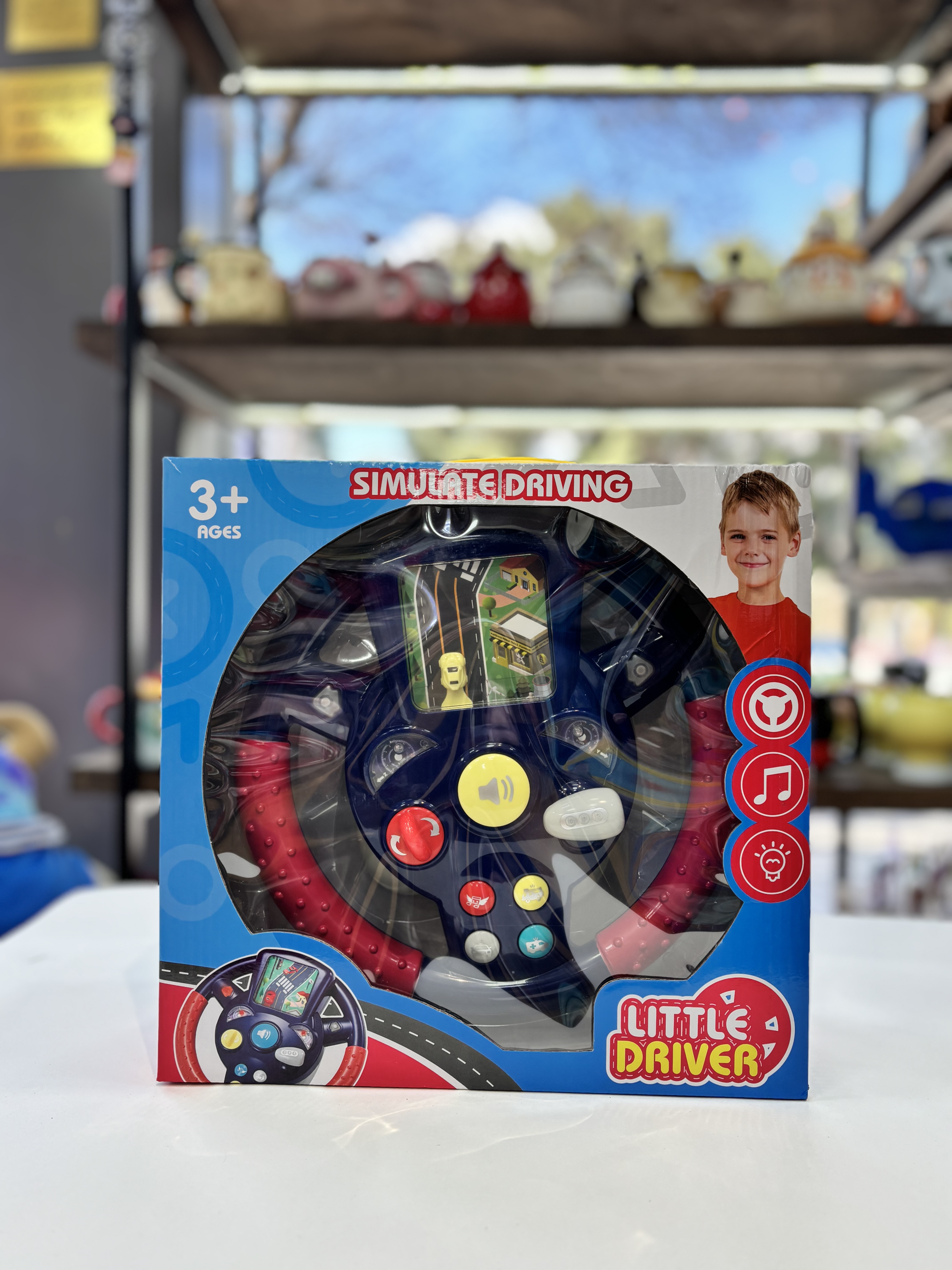 فرمان موزیکال اسباب‌بازی مدل Little Driver 3688 - شبیه‌ساز رانندگی کودک