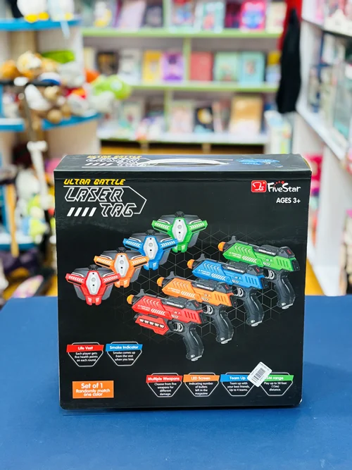 تفنگ لیزرتگ لیزری مدل Ultra Battle FiveStar مناسب بازی گروهی