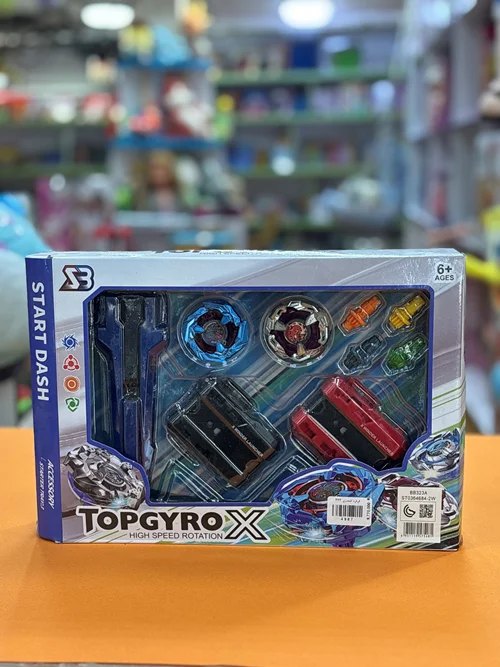فرفره انفجاری مدل قدرتمند کد ۳۲۳ | Beyblade اسپینر چرخشی با پرتابگر