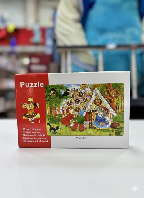 پازل چوبی مگنتی مدل 091 – بازی آموزشی جذاب برای کودکان