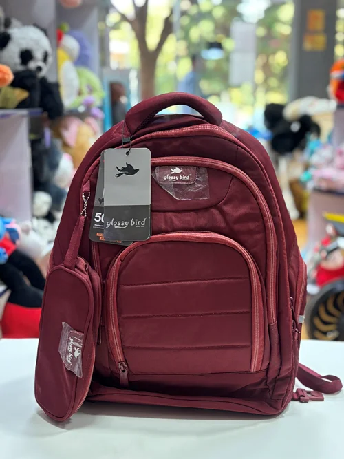 کوله‌پشتی لپ‌تاپ گلاسی برد مدل 50 لیتری ضدآب – مناسب دانشجو و سفر