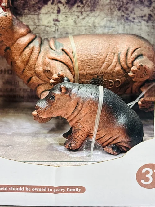 ست فیگور حیوانات حیات وحش ANIMAL KINGDOM - مجموعه دو عددی