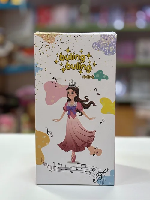 چراغ پری دریایی استوانه‌ای موزیکال مدل 5140 – چراغ خواب فانتزی موزیکال