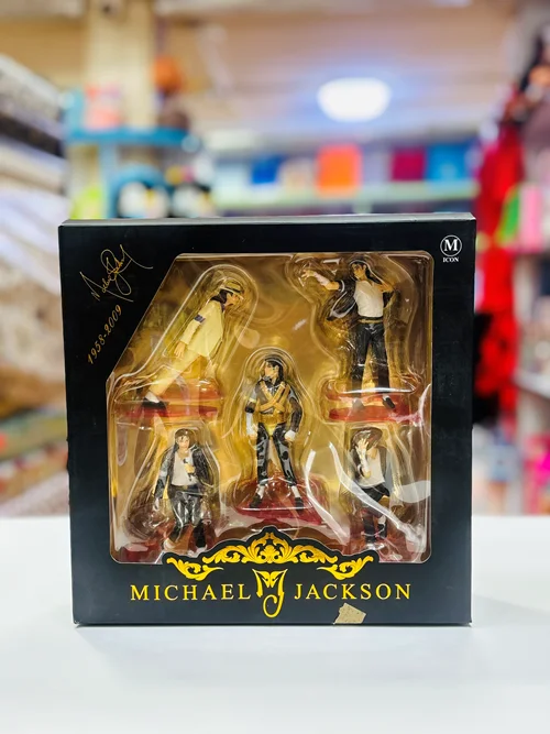 ست اکشن فیگور مایکل جکسون ICON (۵ عددی) - فیگور کلکسیونی رقصنده پاپ