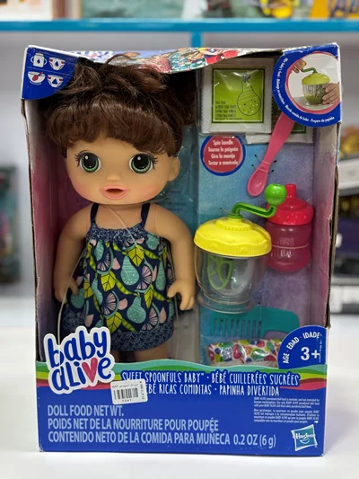 عروسک آبمیوه‌خور Baby Alive مدل Spoonfuls کد 05-827