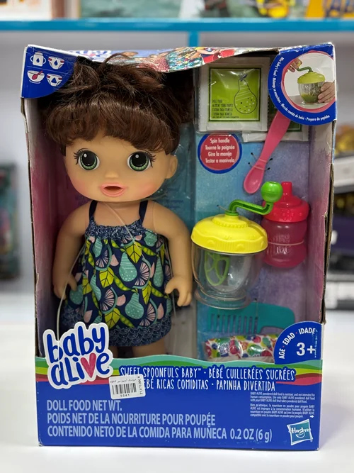 عروسک آبمیوه‌خور Baby Alive مدل Spoonfuls کد 05-827