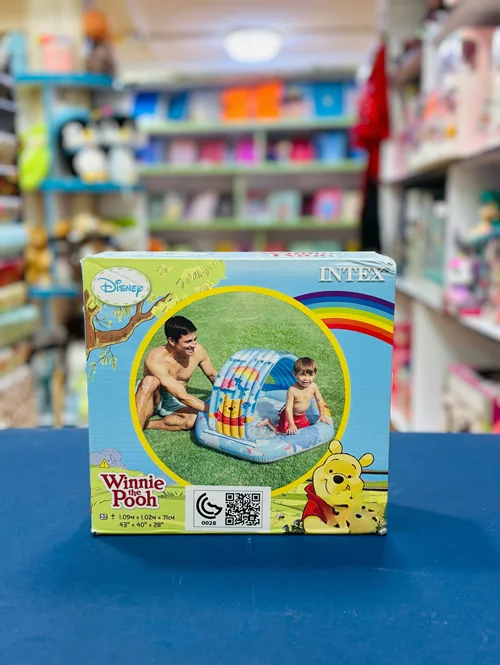 استخر بادی کودک سایبان‌دار اینتکس طرح پو مدل 58415